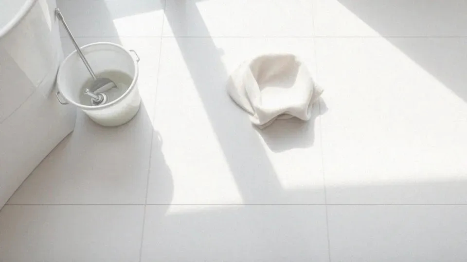 Czym myc kafelki na wysoki połysk, aby uniknąć smug i zarysowań?