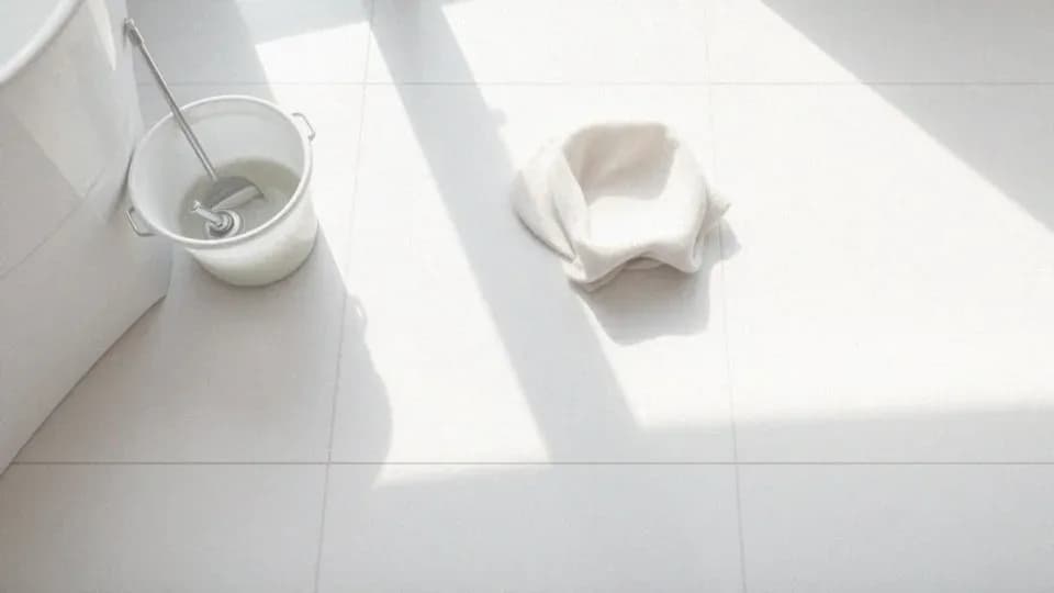 Czym myc kafelki na wysoki połysk, aby uniknąć smug i zarysowań?