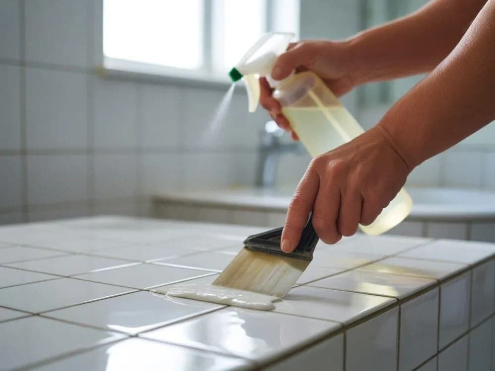 Skuteczne sposoby na zmycie silikonu z płytek ceramicznych bez uszkodzeń
