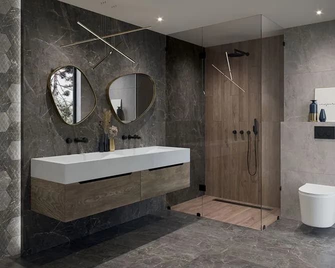 Alternatywy dla glazury do łazienki - piękne i praktyczne rozwiązania