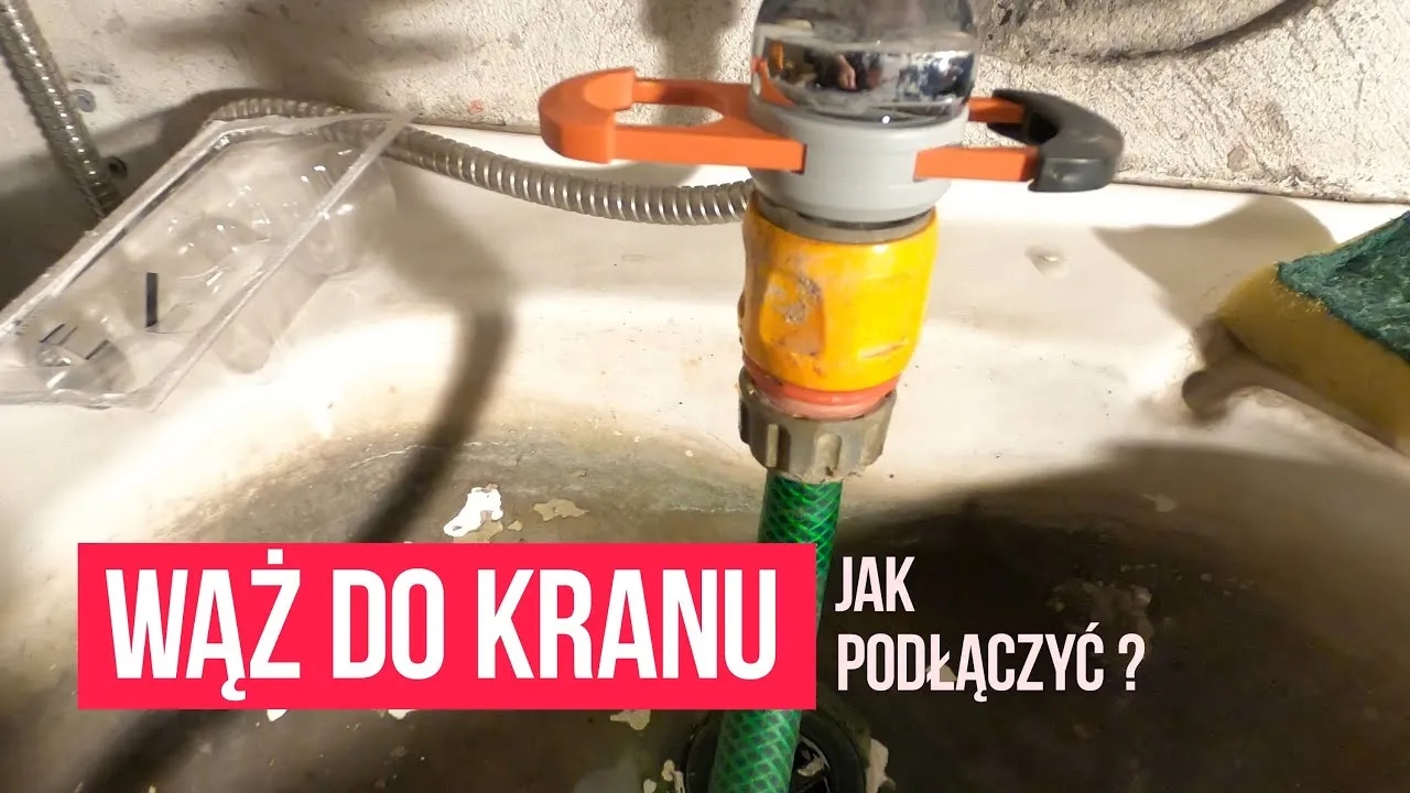Jak podłączyć wąż ogrodowy do kranu - proste kroki, uniknij przecieków