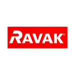 RAVAK Bateria umywalkowa stojąca Flat z korkiem FL 013.00 X070117