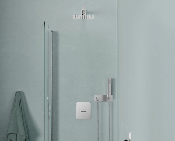 EXCELLENT Frost Quatro, zestaw prysznicowo-wannowy podtynkowy AREX.4402CR