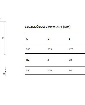 EXCELLENT Lavano Brodzik kompozytowy prostokątny, cappucino 120X80 BREX.1103.120.080.CAN